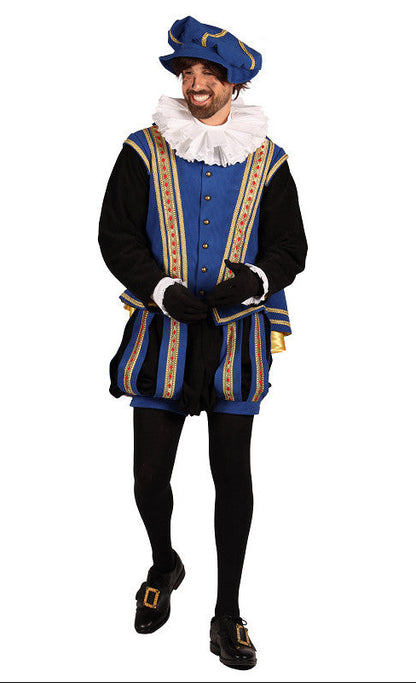 Pietenpak Amsterdam Blauw-Zwart