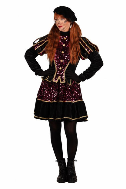 Dames Discopiet Altea Pink Pailletten