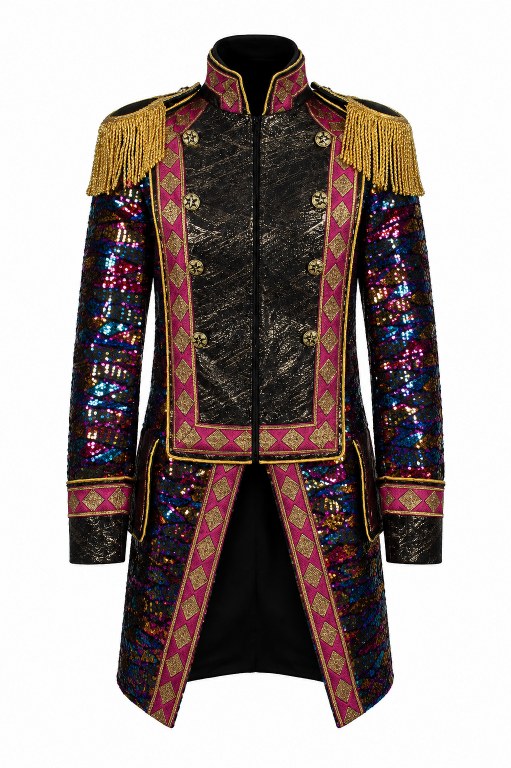 Jas Heer Carnival Sequin Party Paars