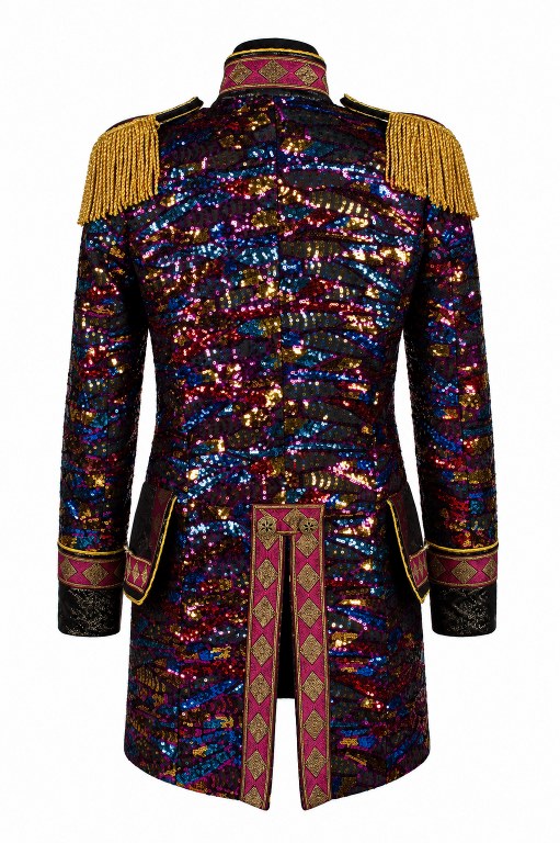 Jas Heer Carnival Sequin Party Paars