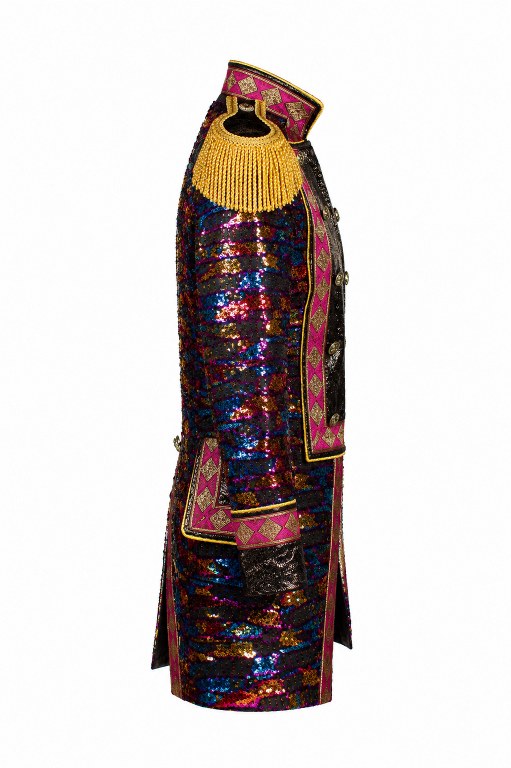 Jas Heer Carnival Sequin Party Paars