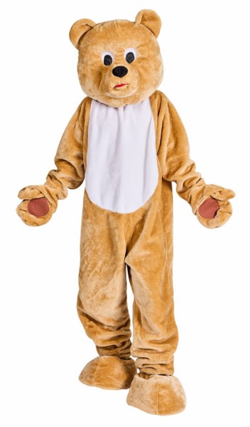 Vriendelijke Mascotte Beer Luxe – Pluche – Professioneel Kostuum