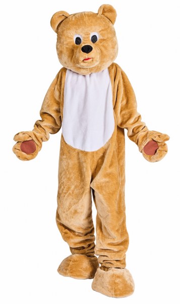 Vriendelijke Mascotte Beer Luxe – Pluche – Professioneel Kostuum
