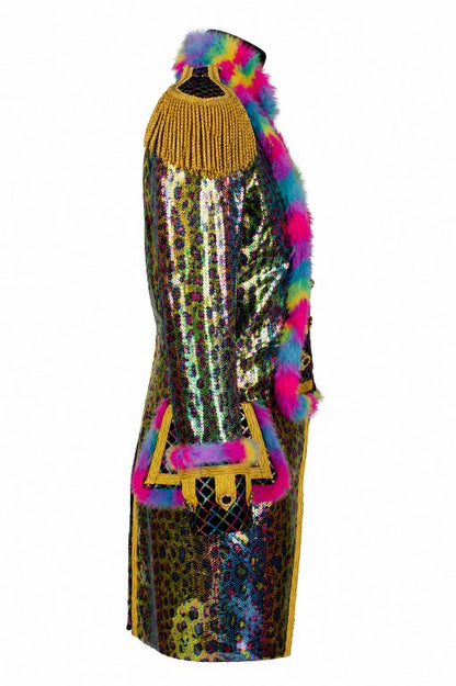 Jas Dame Rainbow Sequin