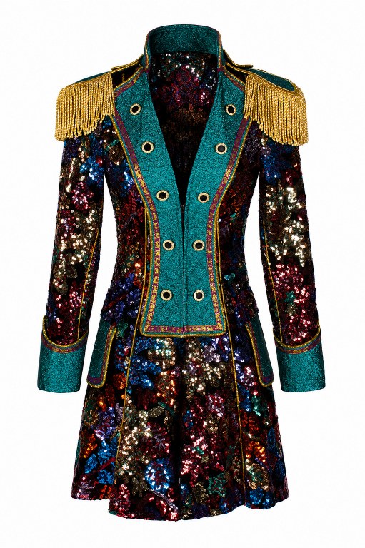 Damesjas Sparkling Turquoise