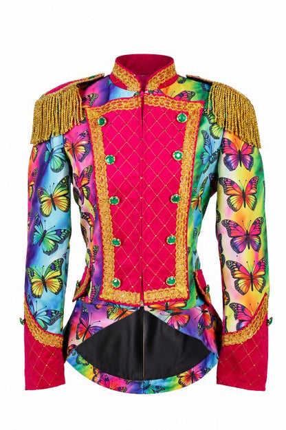 Damesjas Butterfly Carnaval