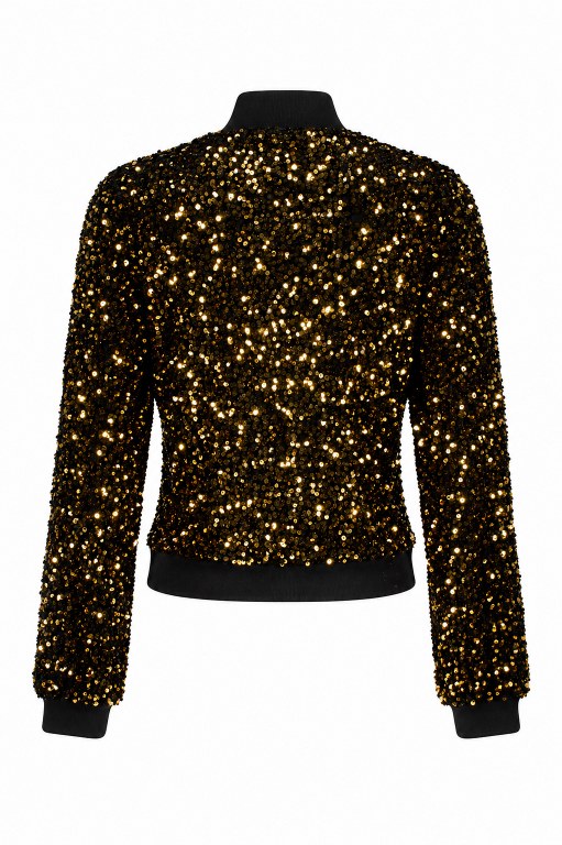 Jas Dame Sequin Dodgers Goud