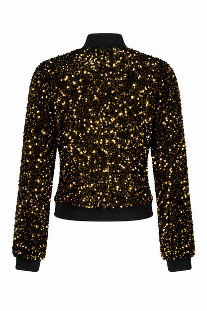 Jas Dame Sequin Dodgers Goud