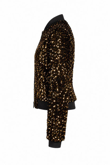 Jas Dame Sequin Dodgers Goud