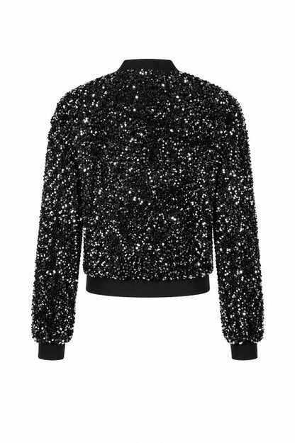 Jas Dame Sequin Dodgers Zilver