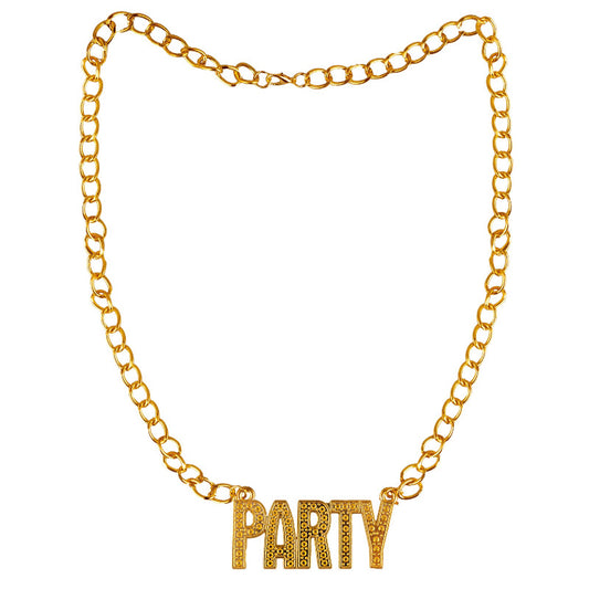 gouden party ketting