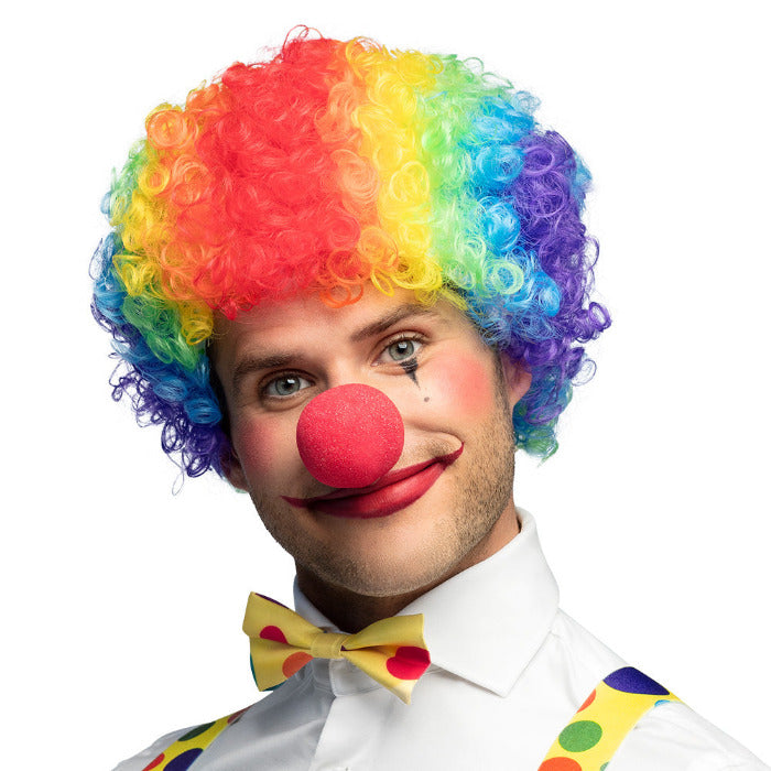 Rode clownsneus schuim