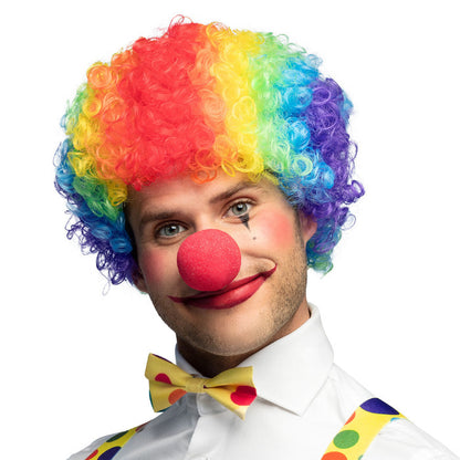 Rode clownsneus schuim