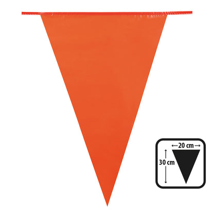 oranje vaggenlijnen 30 meter XL