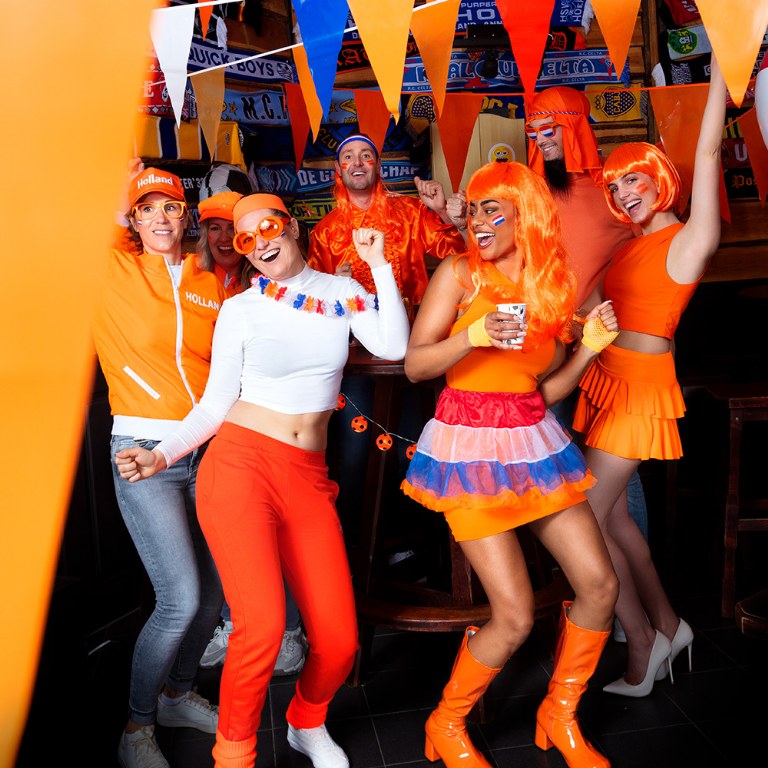 Hawaïkrans Holland Rood Wit Blauw Oranje