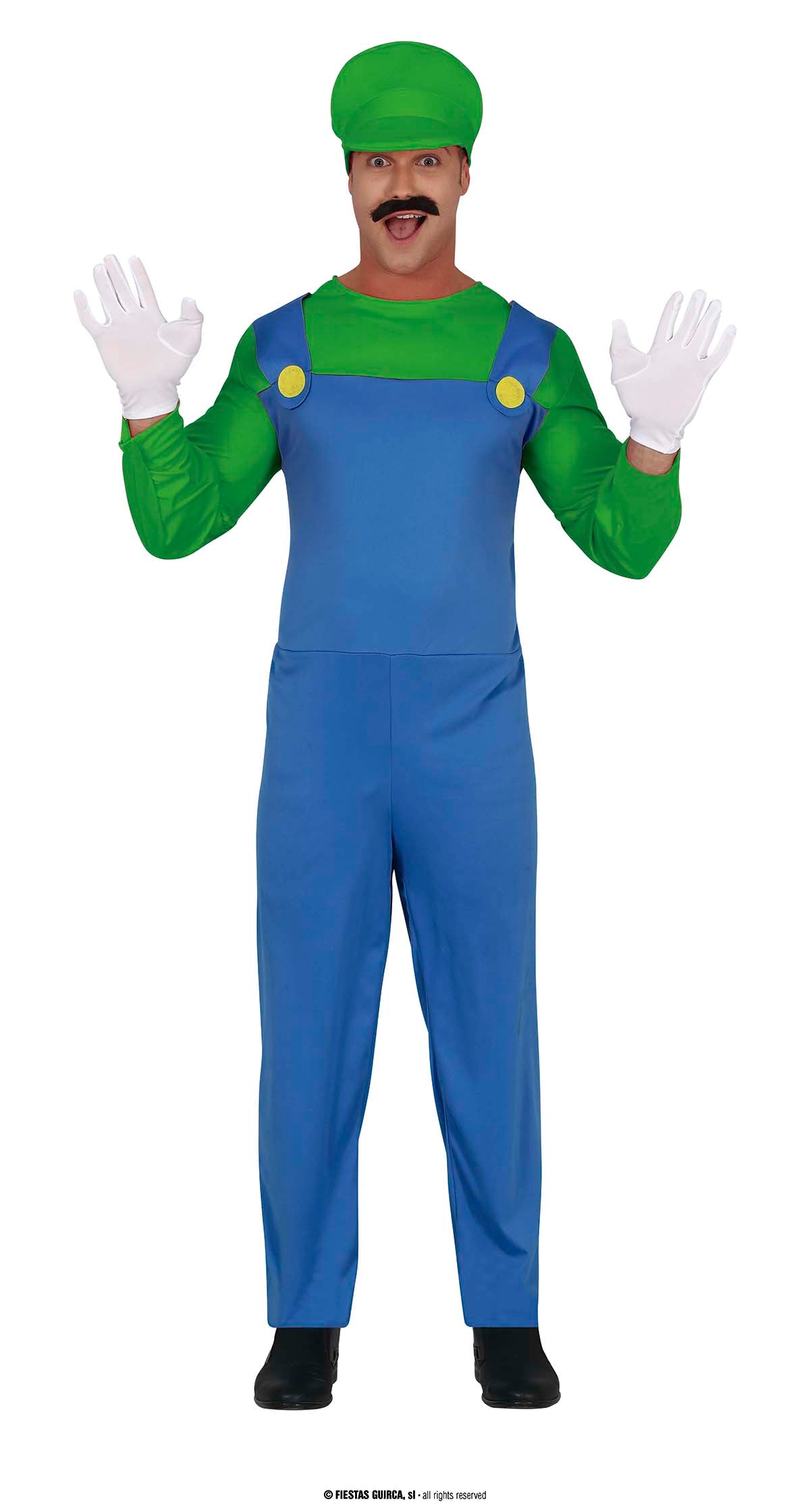 Super Loodgieter Kostuum Groen