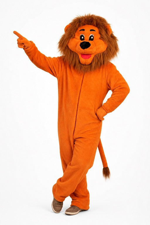 oeanje leeuw mascotte