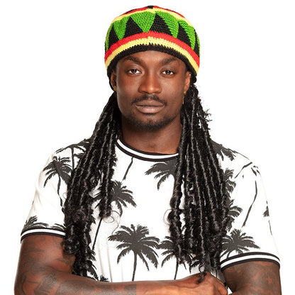 rasta muts met haar
