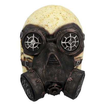 Latex hoofdmasker Gas skull