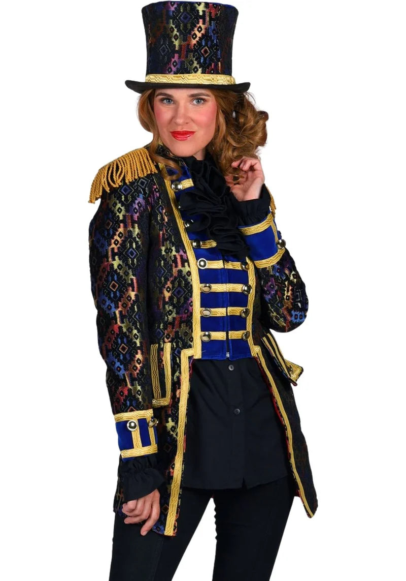 Holgram Jas Blauw carnaval