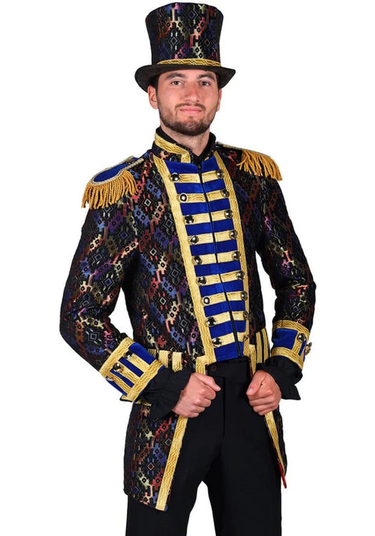 Jas heer Hologram Blauw | Aanbieding | OP=OP