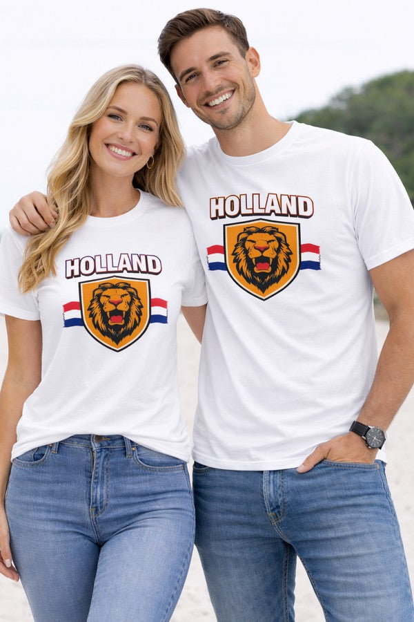 witte holland shirts voor dames en heren