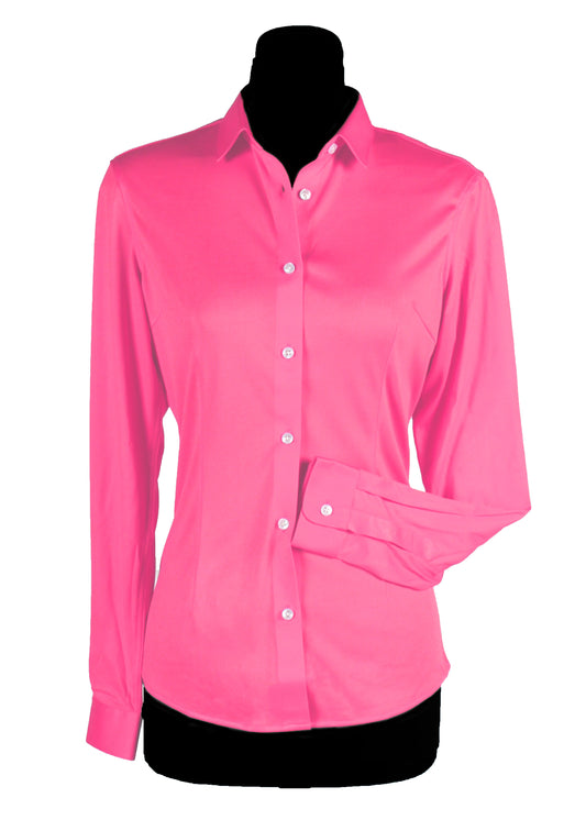Damesblouse zacht roze
