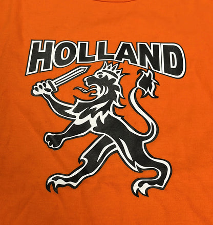 oranje herenshirt met leeuw