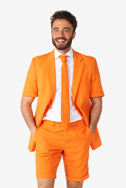 Oranje zomerkostuum heren – OppoSuits The Orange, vooraanzicht