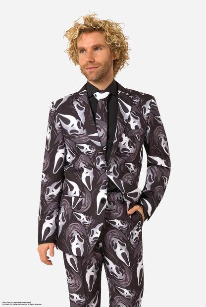 Ghost Face OppoSuits herenpak, voorkant met Ghost Face-print