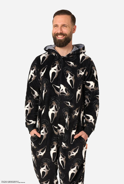 OppoSuits Ghost Face Onesie, volledig achteraanzicht