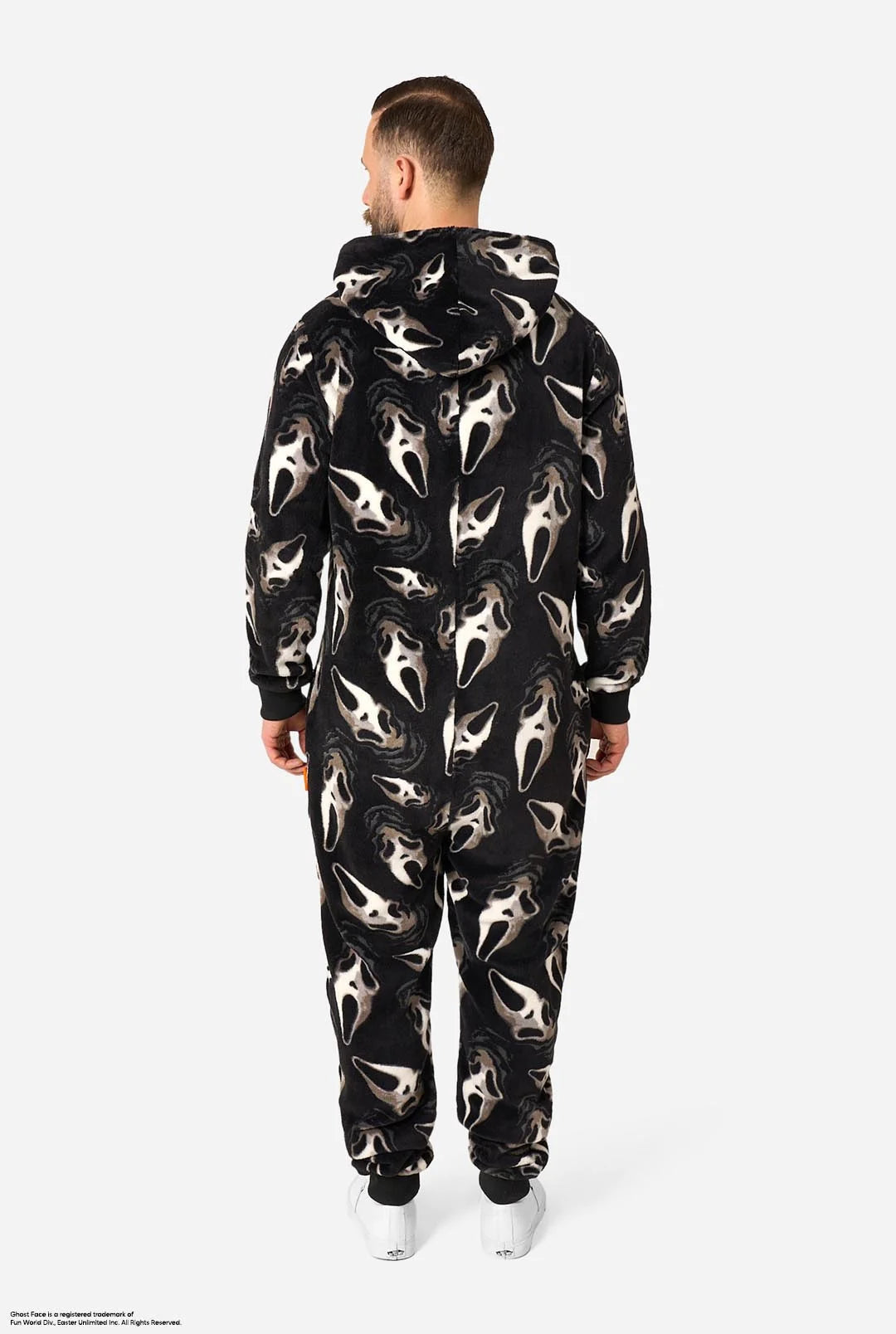 OppoSuits Ghost Face Onesie voor heren, vooraanzicht