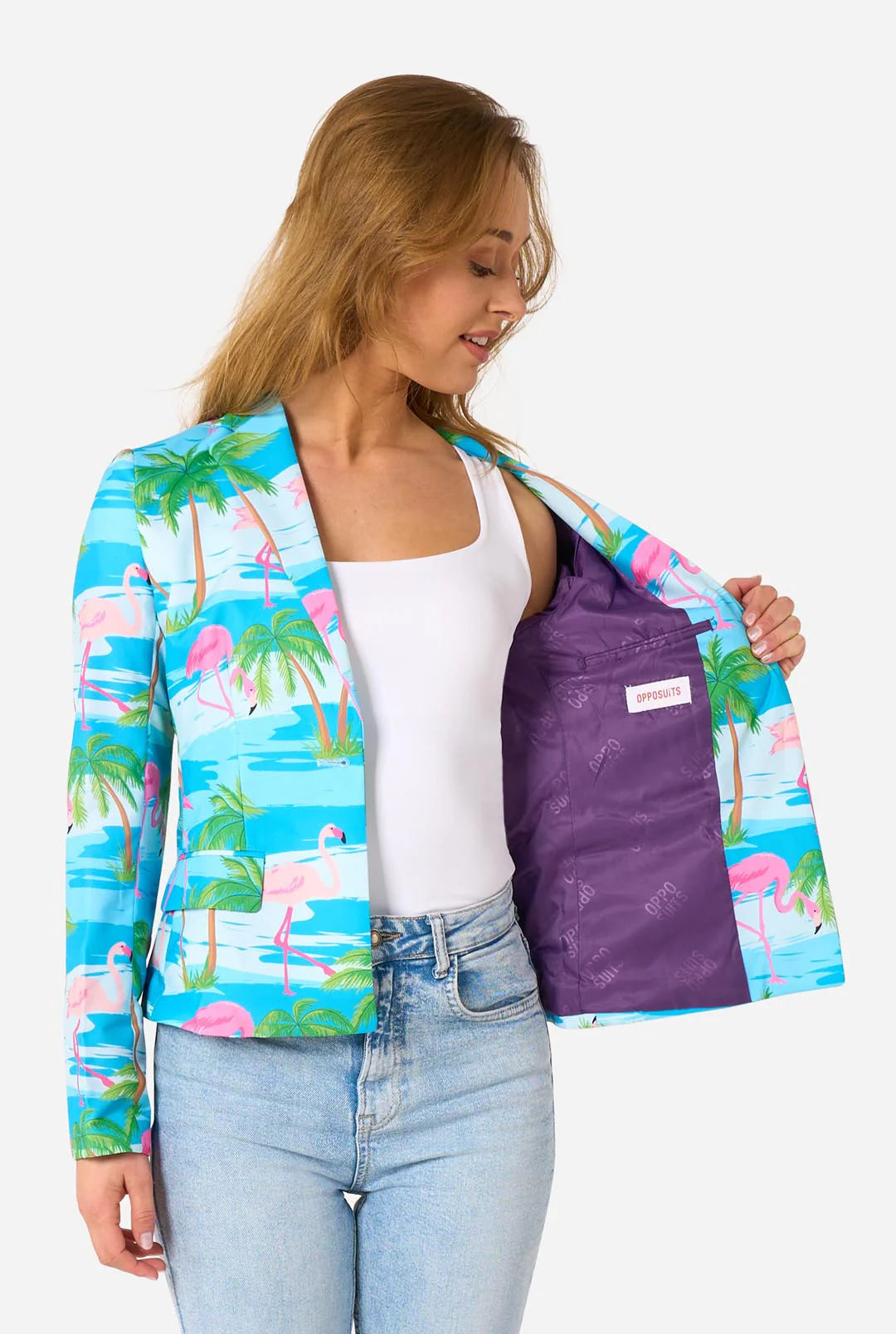 Flaminggirl Dames Blazer voering