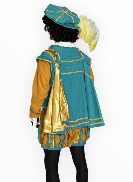 Pietenpak Amsterdam Rib Turquoise Oker
