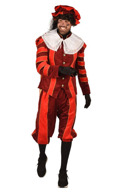 Pietenpak Cadiz Rood-Bordeaux met cape