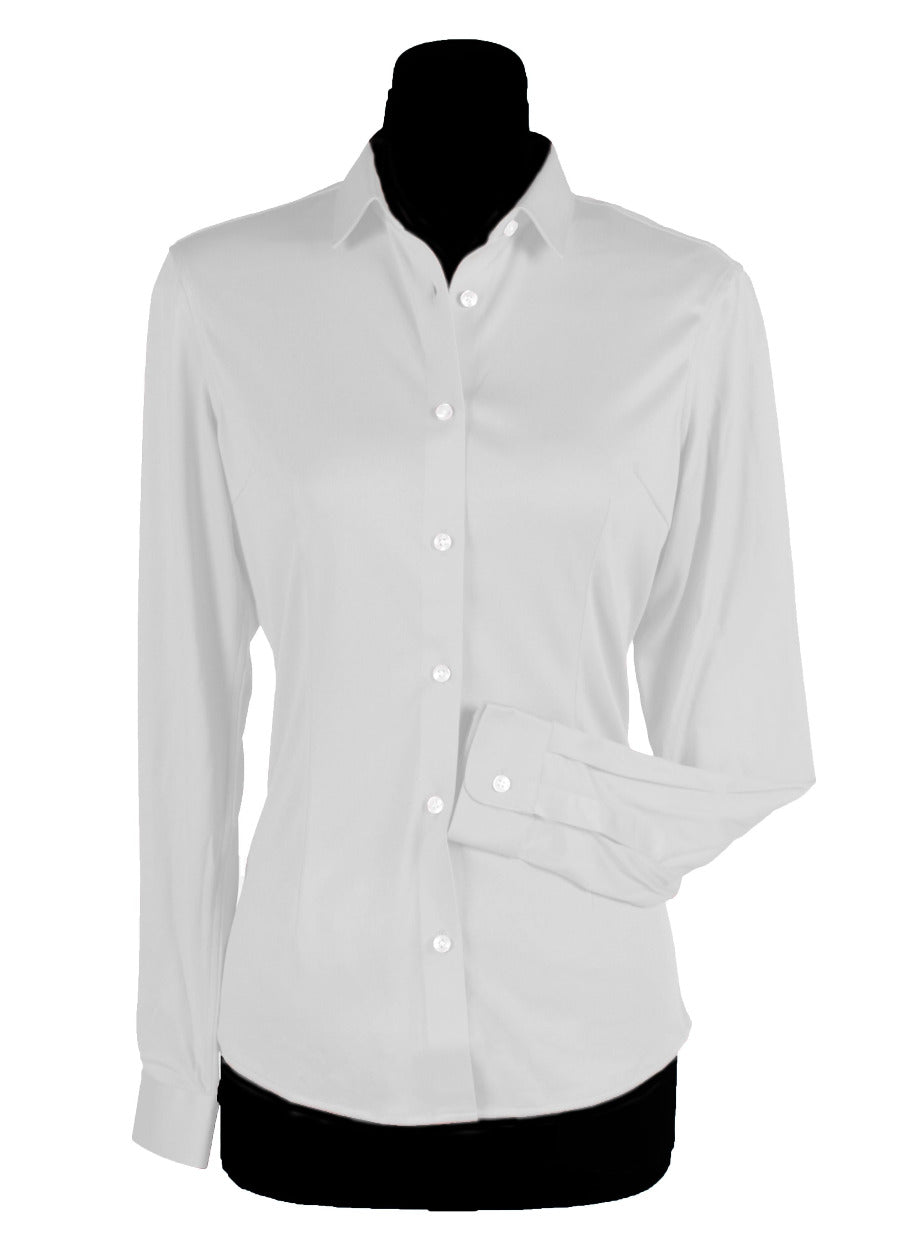 witte damesblouse