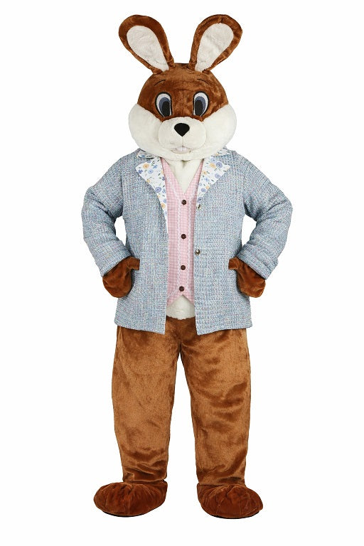 Paashaas Mascotte Heer Bunny Gekleed
