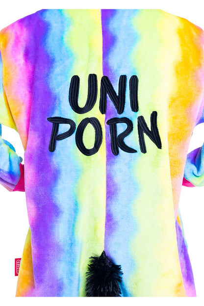 Uniporn Onesie – Multicolor | Grappige tekst op de rug