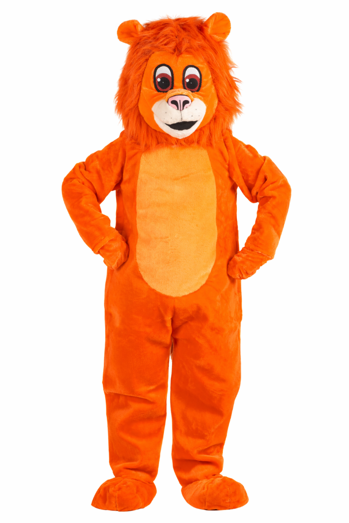 Oranje mascotte leeuw deluxe WK 2026