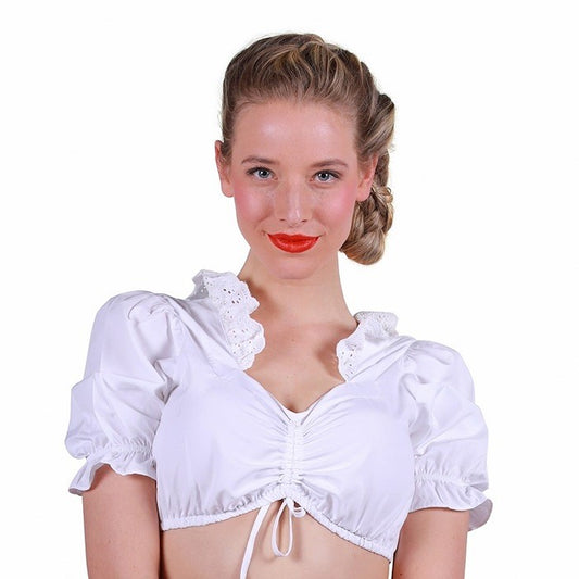 Blouse Dirndl Eva Wit