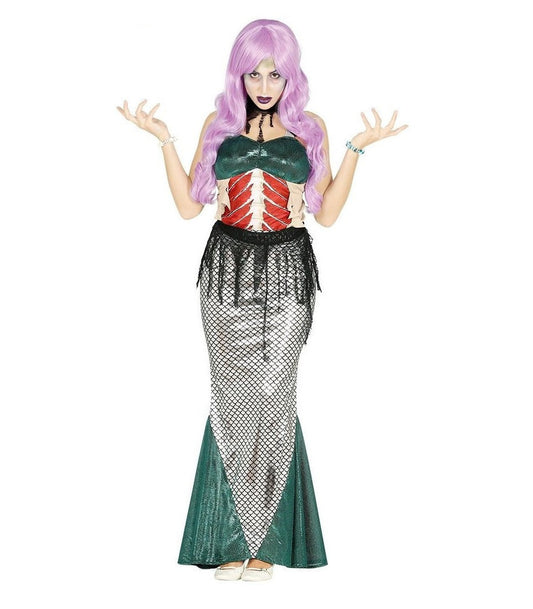 Zeemeermin Zombie Kostuum Dames – Aanbieding OP=OP