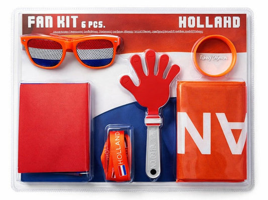 oranjefan supporters kit 6 delig