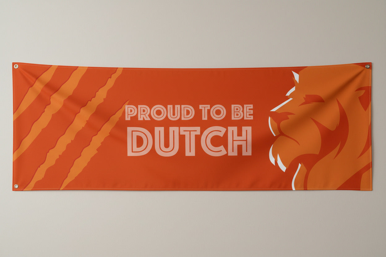 Proud to be Dutch Gevelbanner