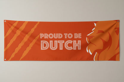 Proud to be Dutch Gevelbanner