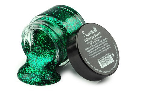 Glittergel Groen