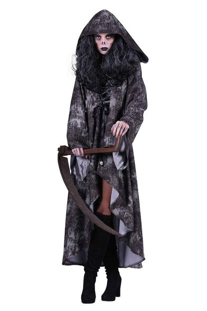 Dame Death Grim Reaper kostuum - voorkant