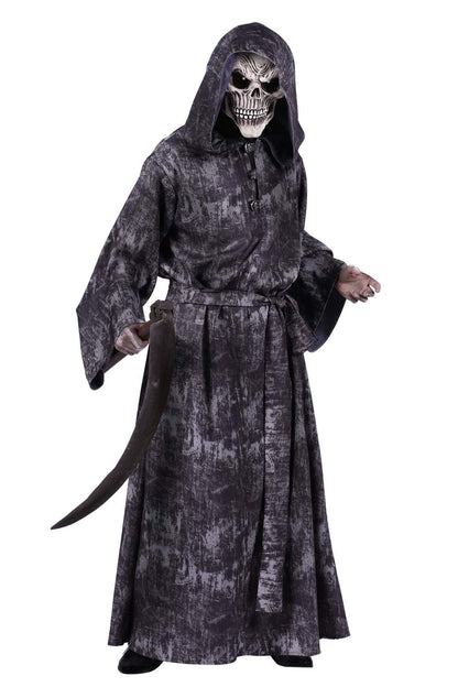 Grim Reaper Death Kostuum grijs zwart heren