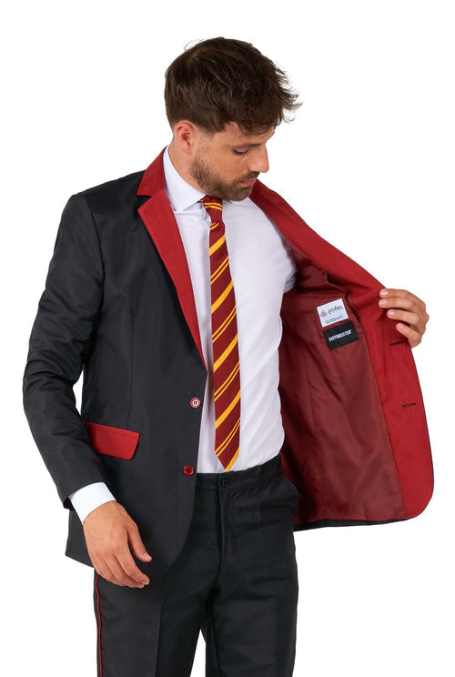 Suitmeister Harry Potter Gryffindor herenpak binnenkant