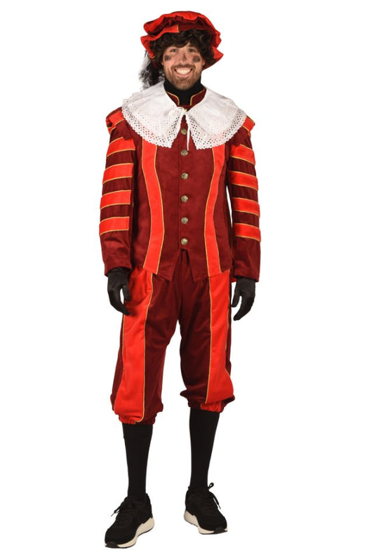 Pietenpak Cadiz Rood-Bordeaux met cape