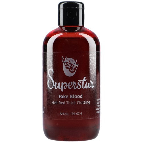 Kunstbloed hel rood dik stollend (250ml)